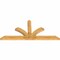 Ekena Millwork Richland Rough Sawn Timber Gable Bracket, Western Red Cedar, 96"W x 44"H x 4"D x 6"F, 11/12 Pitch GBW096X44X0406RIC00RWR - alternate 4